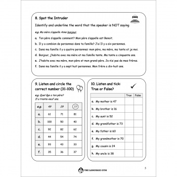 French Sentence Builders - Primary (Part Two)