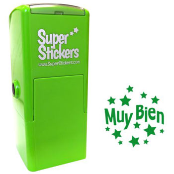 Spanish Stamper: Muy Bien (Green)