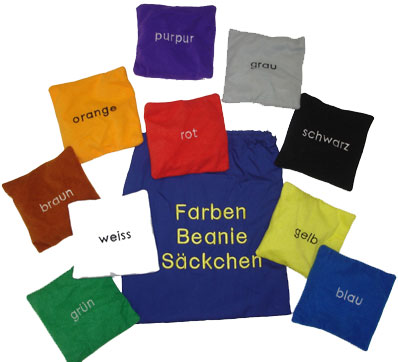 German Bean Bags - Colours