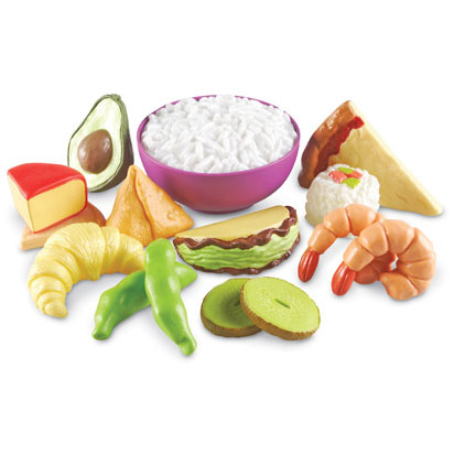 Multicultural Play Food Set