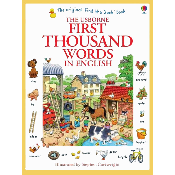 Usborne First Thousand Words in English