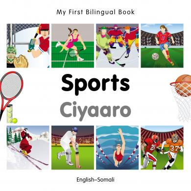 My First Bilingual Book - Sports (Somali - English)