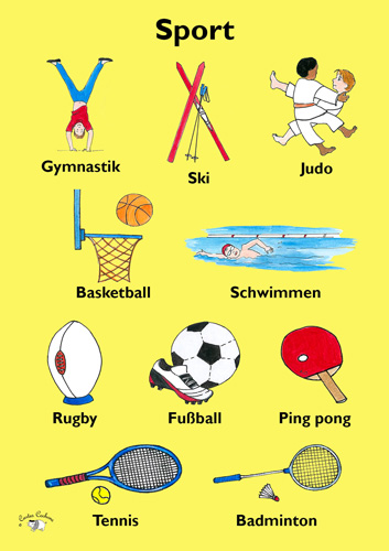 Poster (A3) - Sport (German)