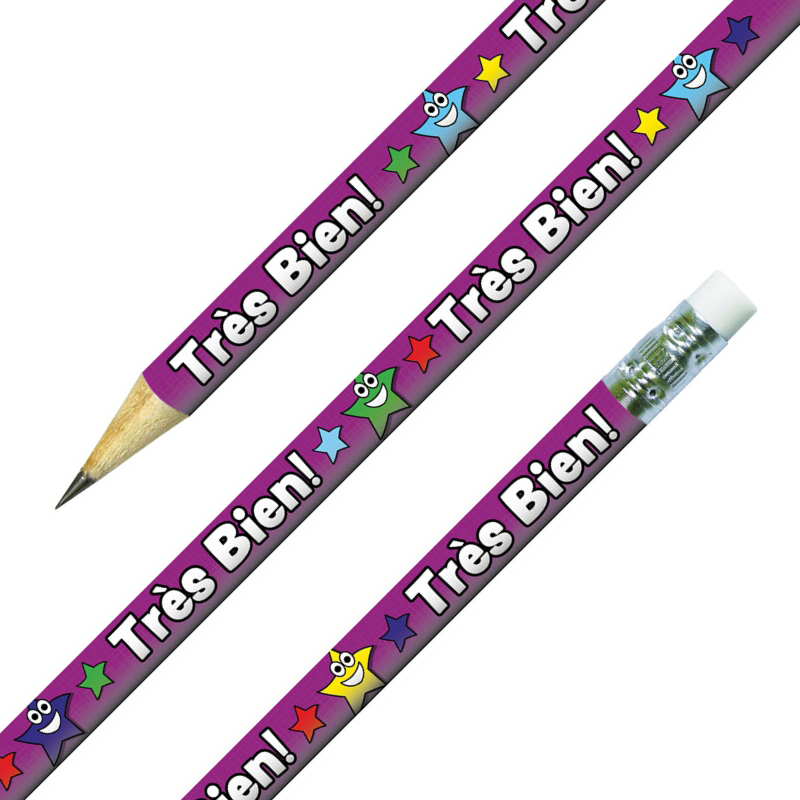 French Reward Pencils: Trs Bien Stars