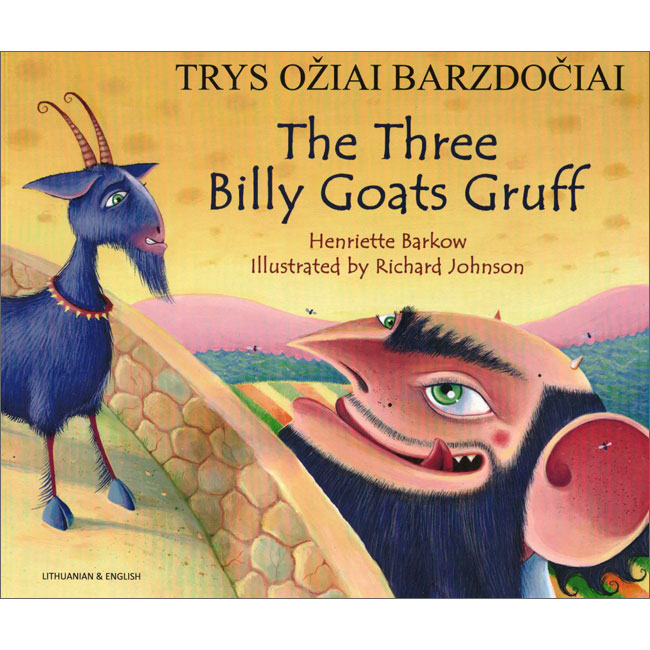 The Three Billy Goats Gruff: Lithuanian & English