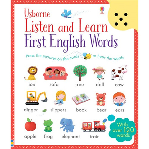 Usborne Listen and Learn First English Words