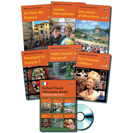 Brilliant French Information Books - Level 3 Pack