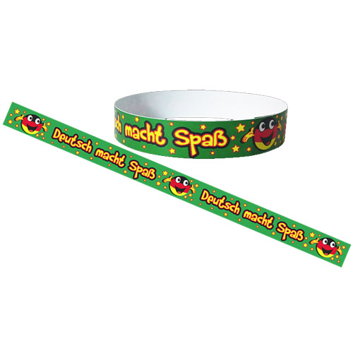 German Wristbands: Deutsch Macht Spa  (Pack of 30)