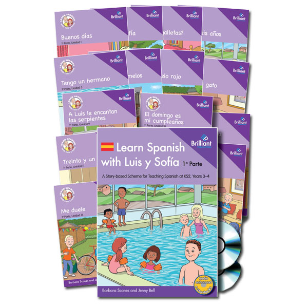 Learn Spanish with Luis y Sofía: 1a Parte Starter Pack (Years 3–4)