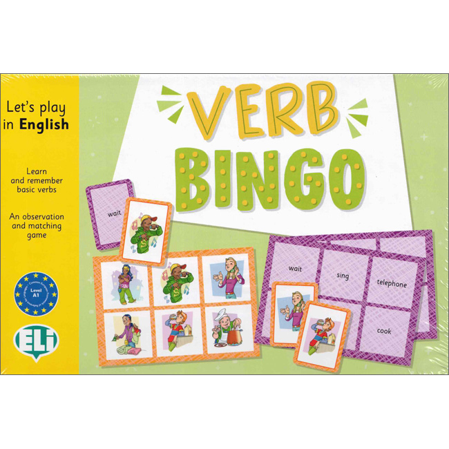 Let's Play English: Verb Bingo