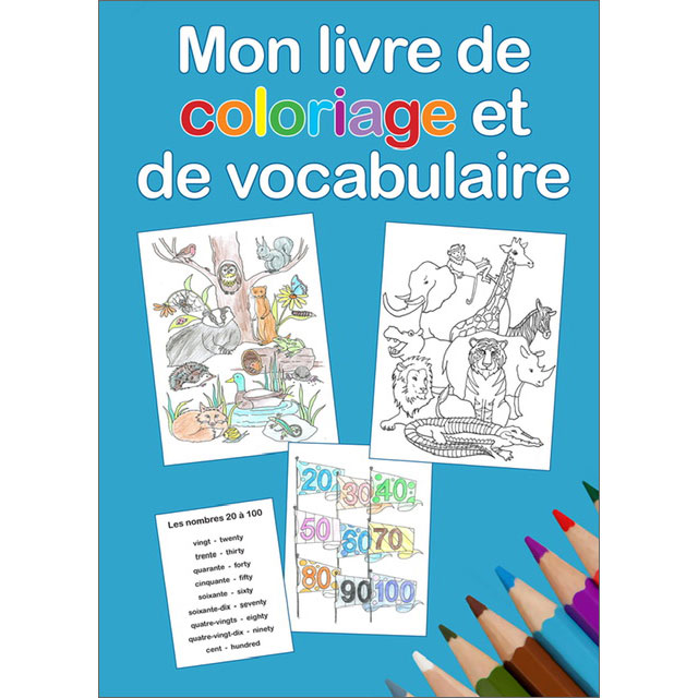 Mon livre de coloriage et de vocabulaire