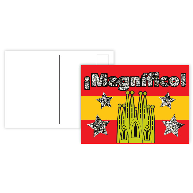 Spanish Reward Postcards - Sparkling Magnfico (Pack of 20)