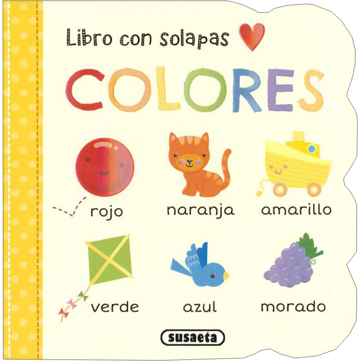 Libro con solapas: Colores