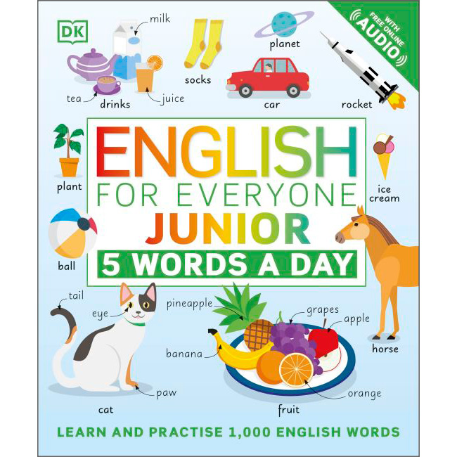 DK English for Everyone Junior: 5 Words a Day