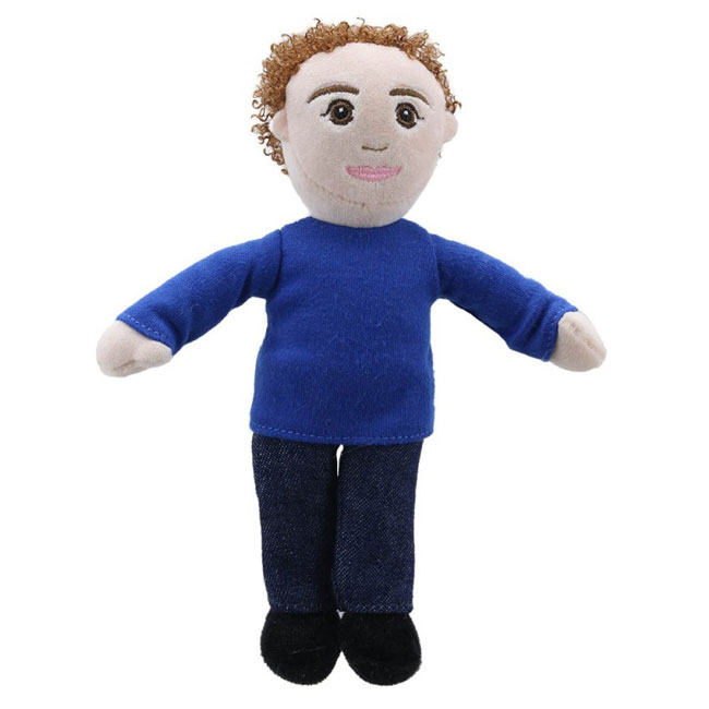 Family Finger Puppet: Dad (Light Skin Tone)