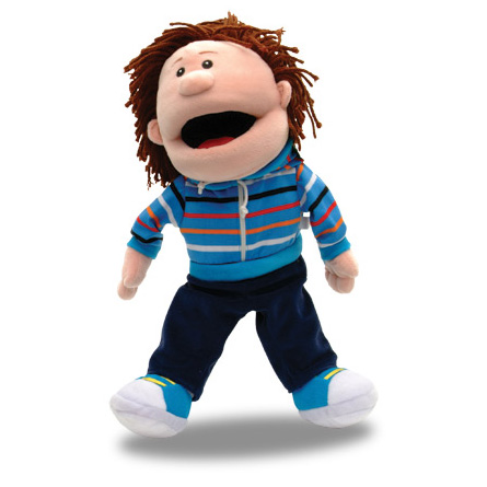 Moving Mouth Puppet: Boy (Light Skin)