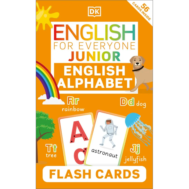 DK English for Everyone Junior: English Alphabet Flash Cards