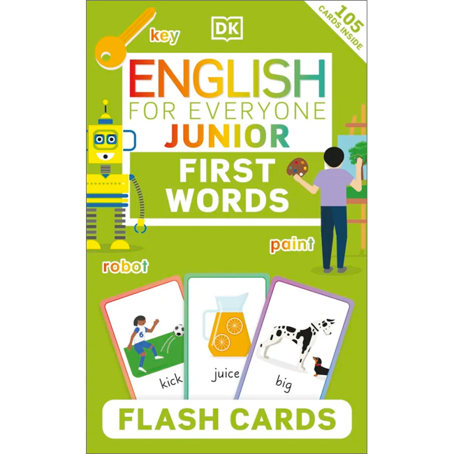 DK English for Everyone Junior: First Words Flash Cards
