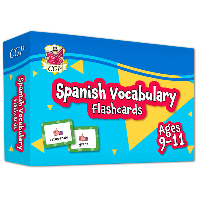 CGP Spanish Vocabulary Flashcards: Ages 9-11