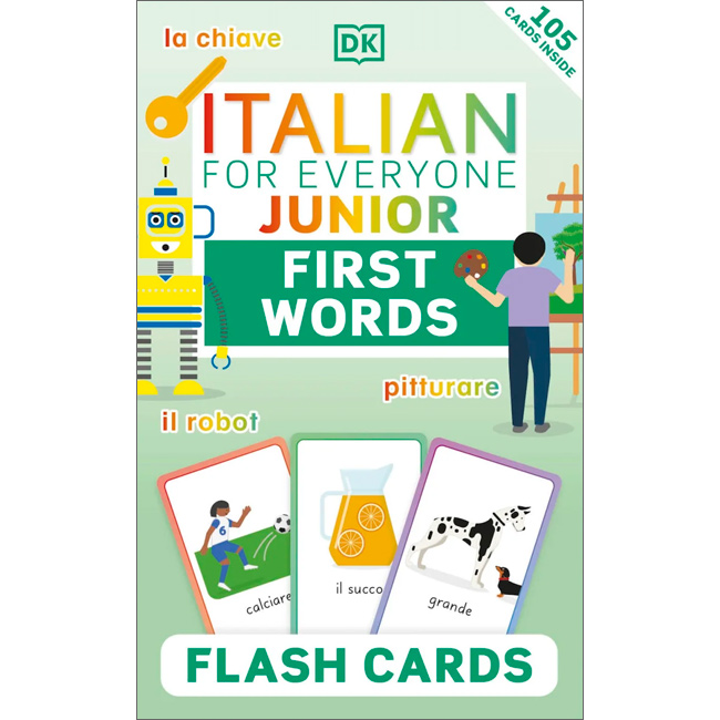 DK Italian for Everyone Junior: First Words Flash Cards