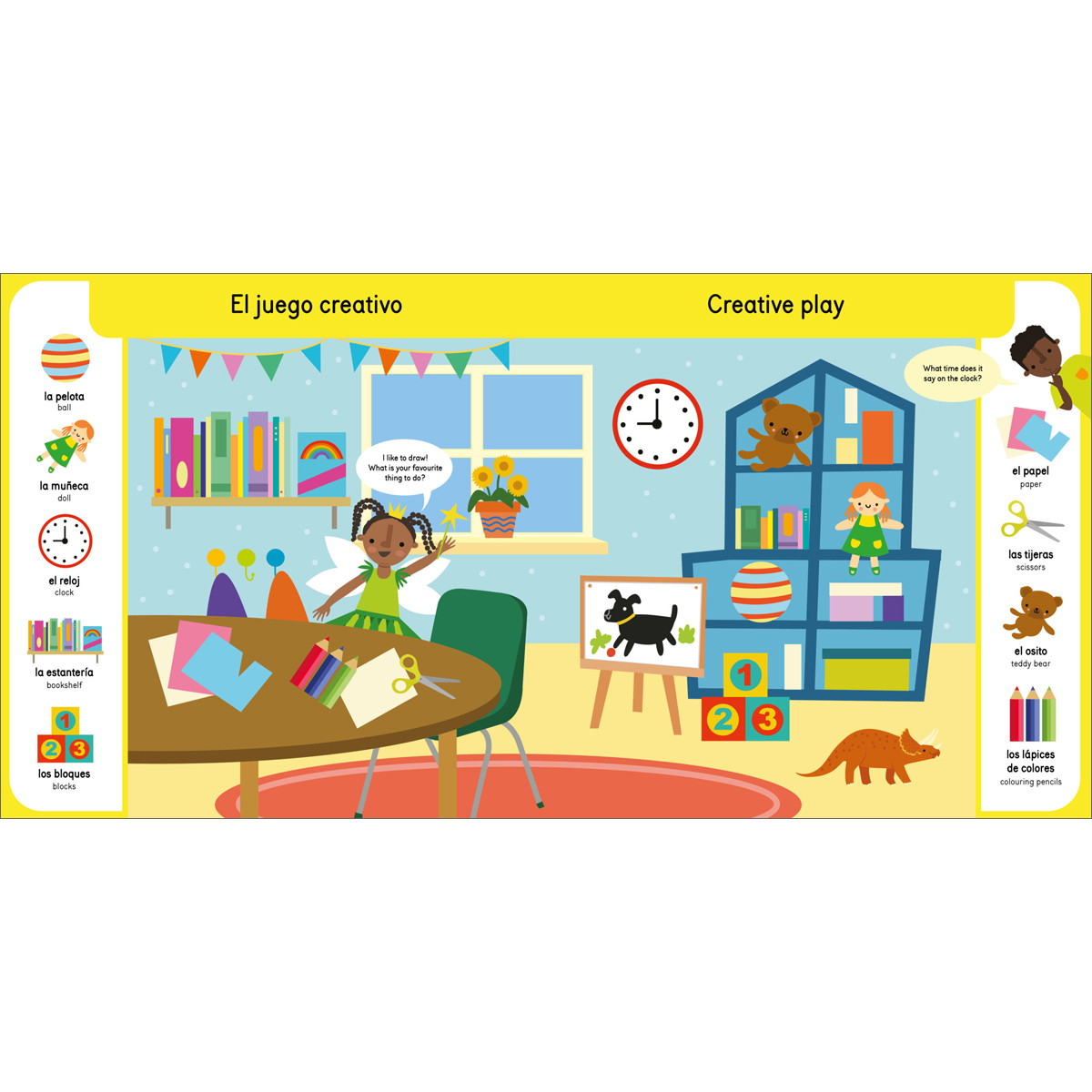 Point and Find First Spanish Words - Little Linguist