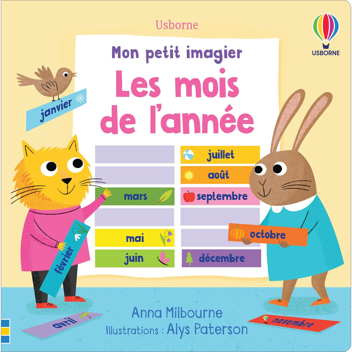 Mon petit imagier: Les mois de l'anne