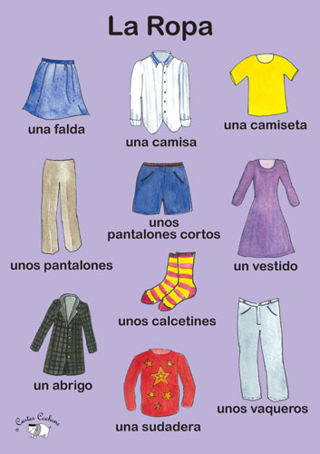 Poster (A3) - La ropa