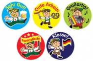 German Reward Stickers (Mixed Pack of 125)