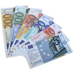 Play Euro Notes (Set of 60)