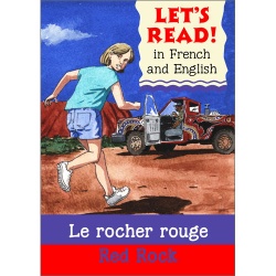 Let's read French: Le rocher rouge / Red Rock