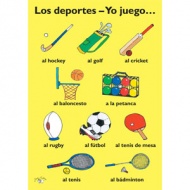 Poster (A3) - Los deportes: Yo juego ....