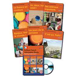 Brilliant French Information Books - Level 1 Pack